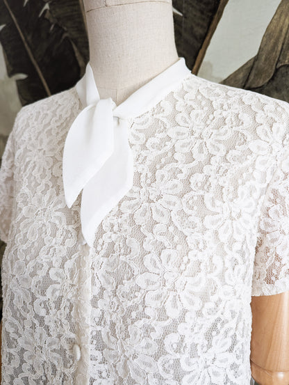 Top en Guipure taille 40