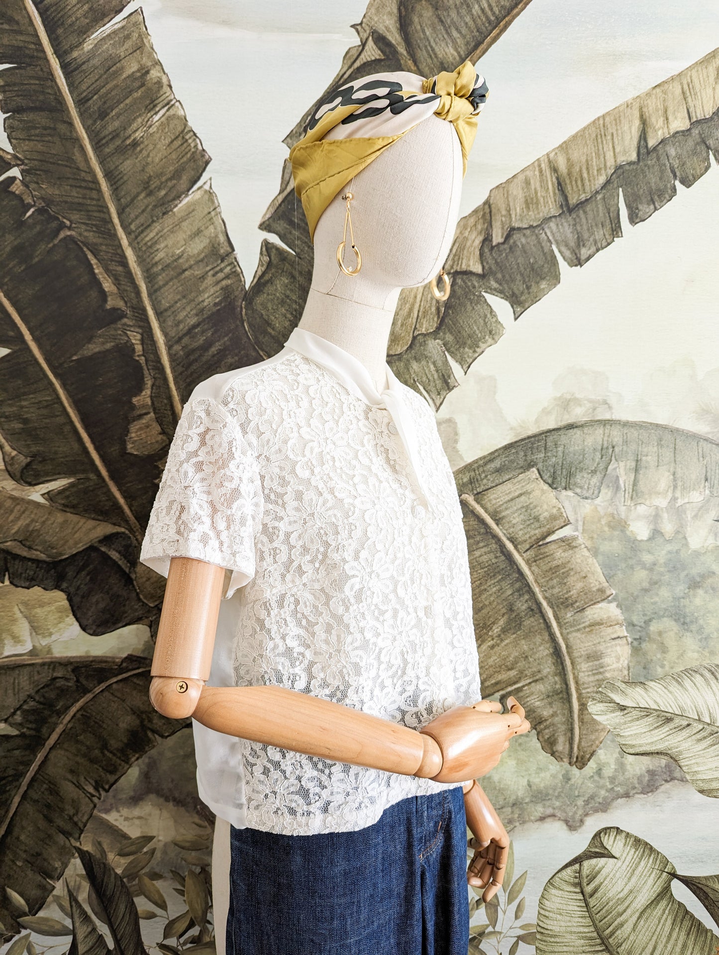 Top en Guipure taille 40