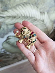 Broche éléphant