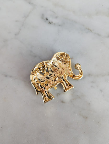 Broche éléphant