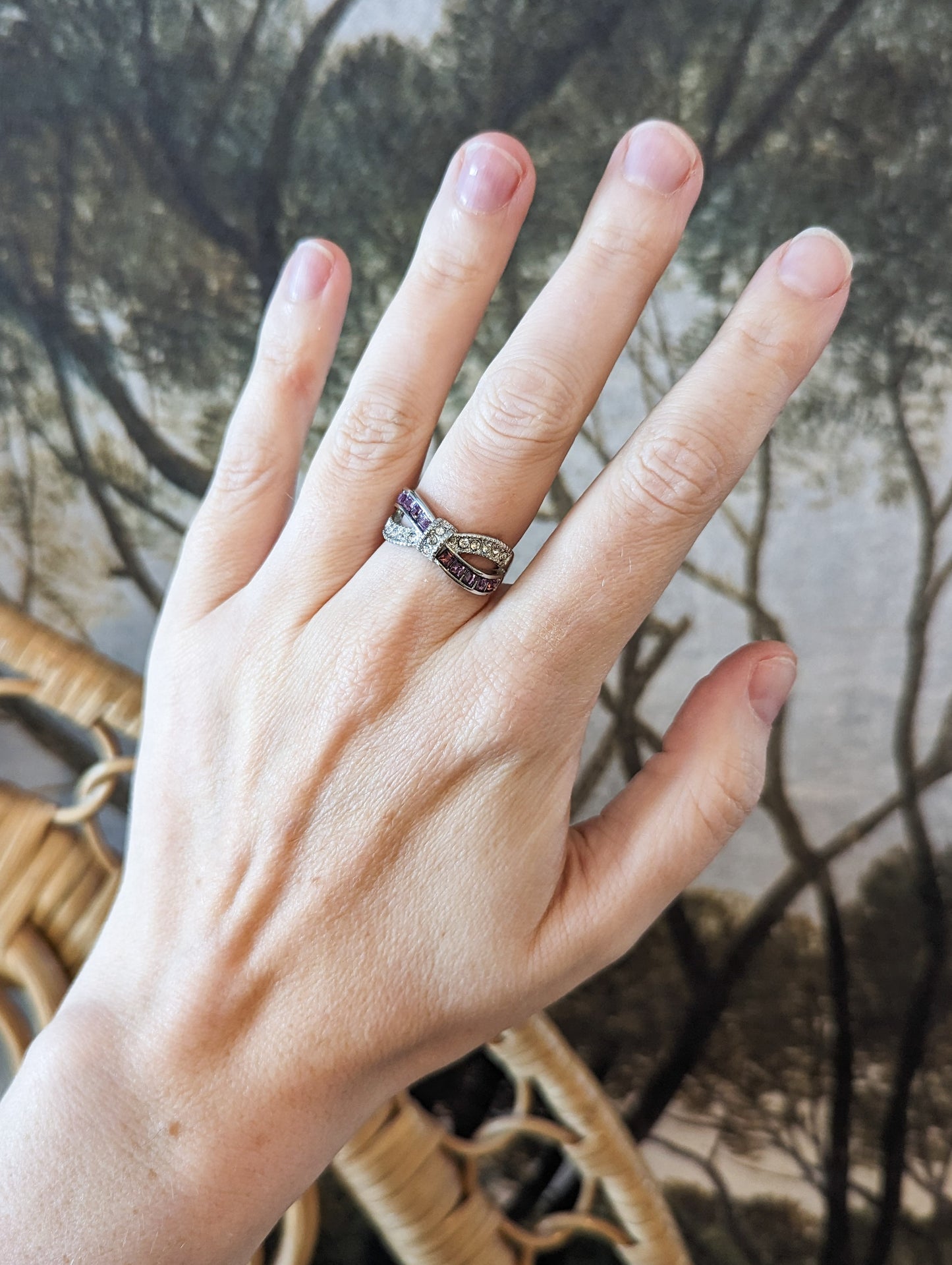 Bague argent taille 56