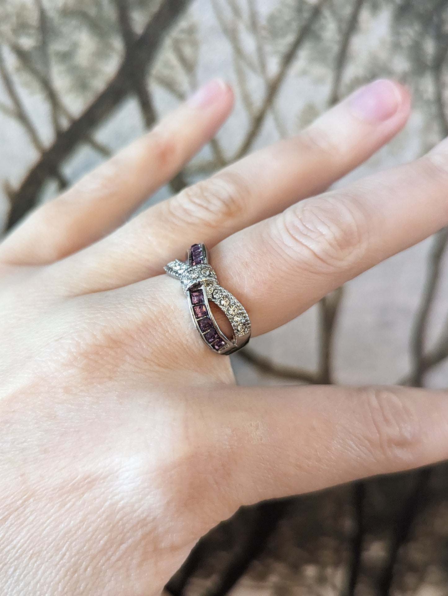 Bague argent taille 56