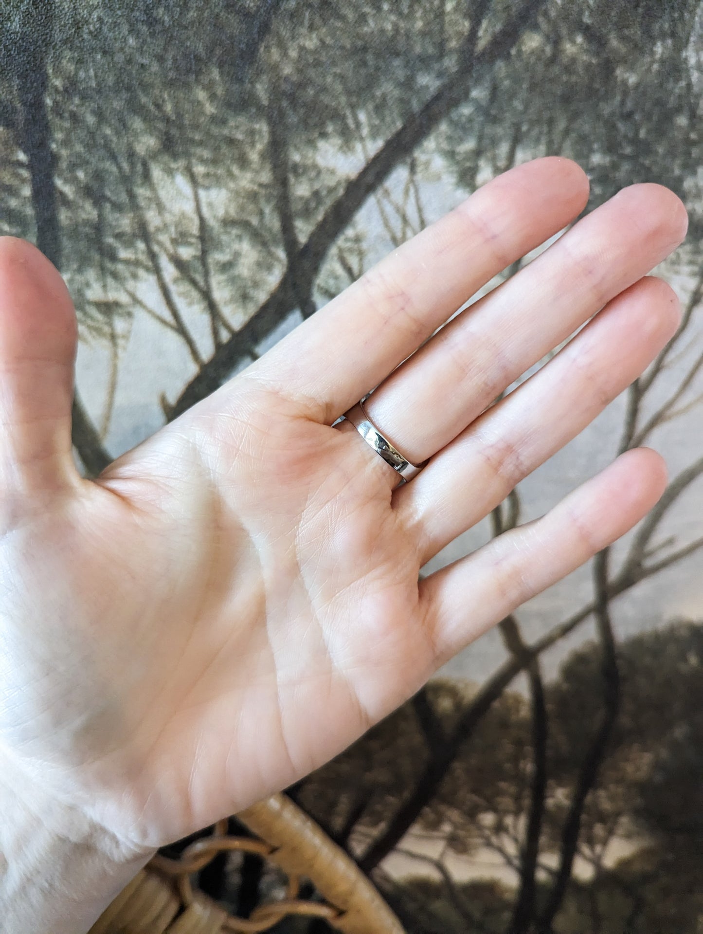 Bague argent taille 56