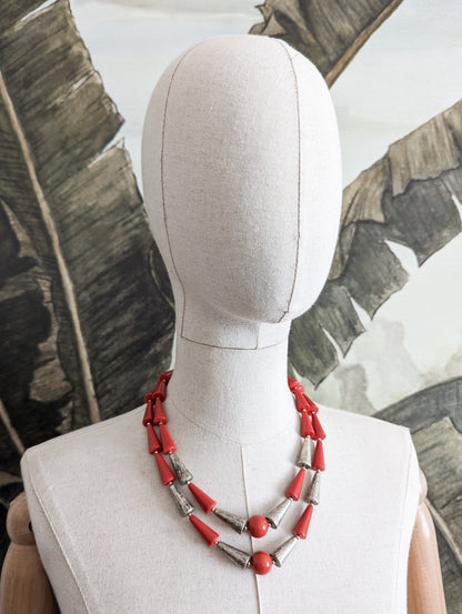 Collier italien double rang