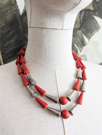 Collier italien double rang