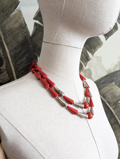 Collier italien double rang