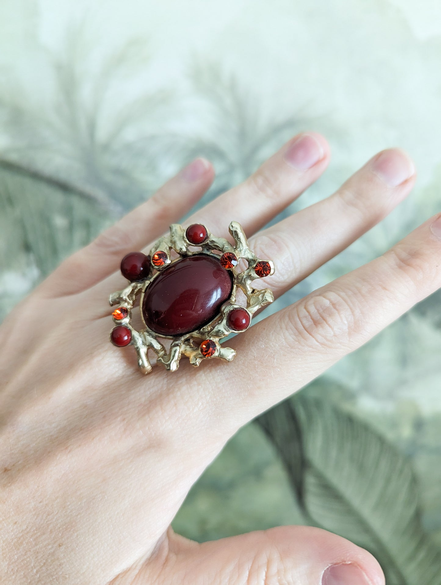 Bague cocktail taille 53,5