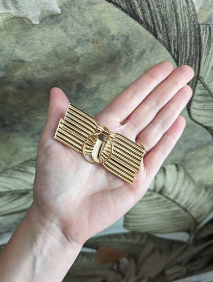 Pince à foulard noeud