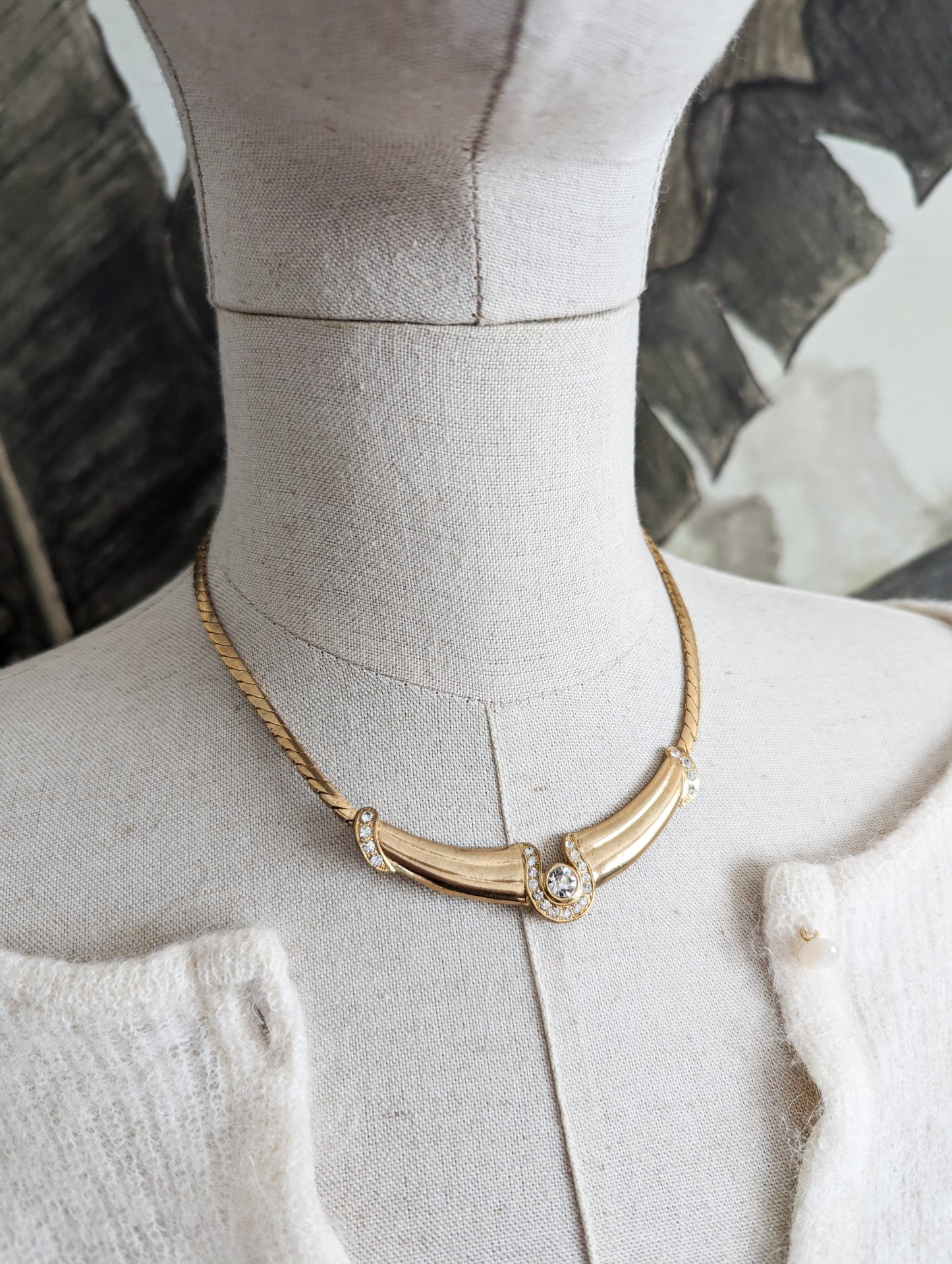 Collier doré