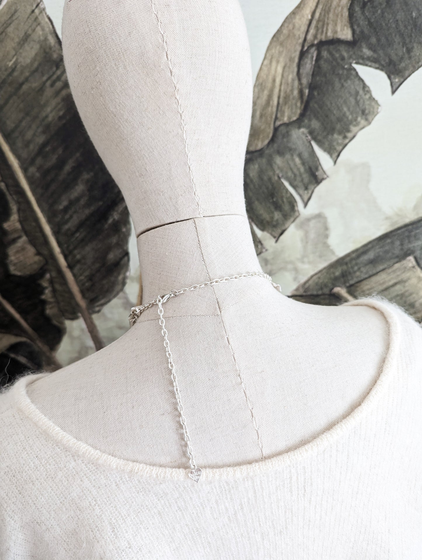 Collier Dolce Vita argenté