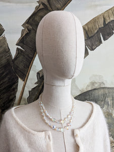 Collier cristal 50's