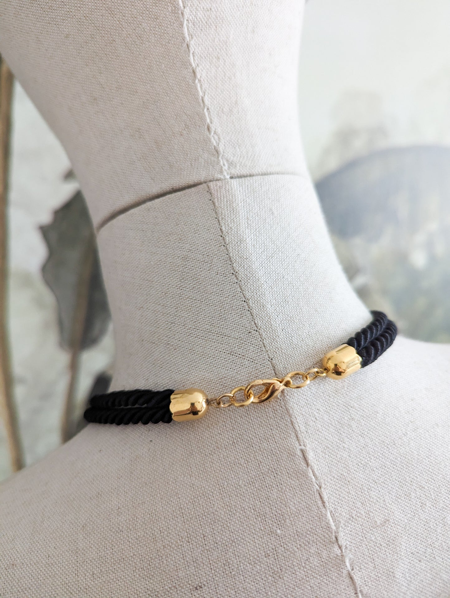 Collier perles oversize