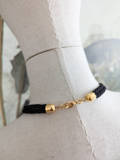 Collier perles oversize