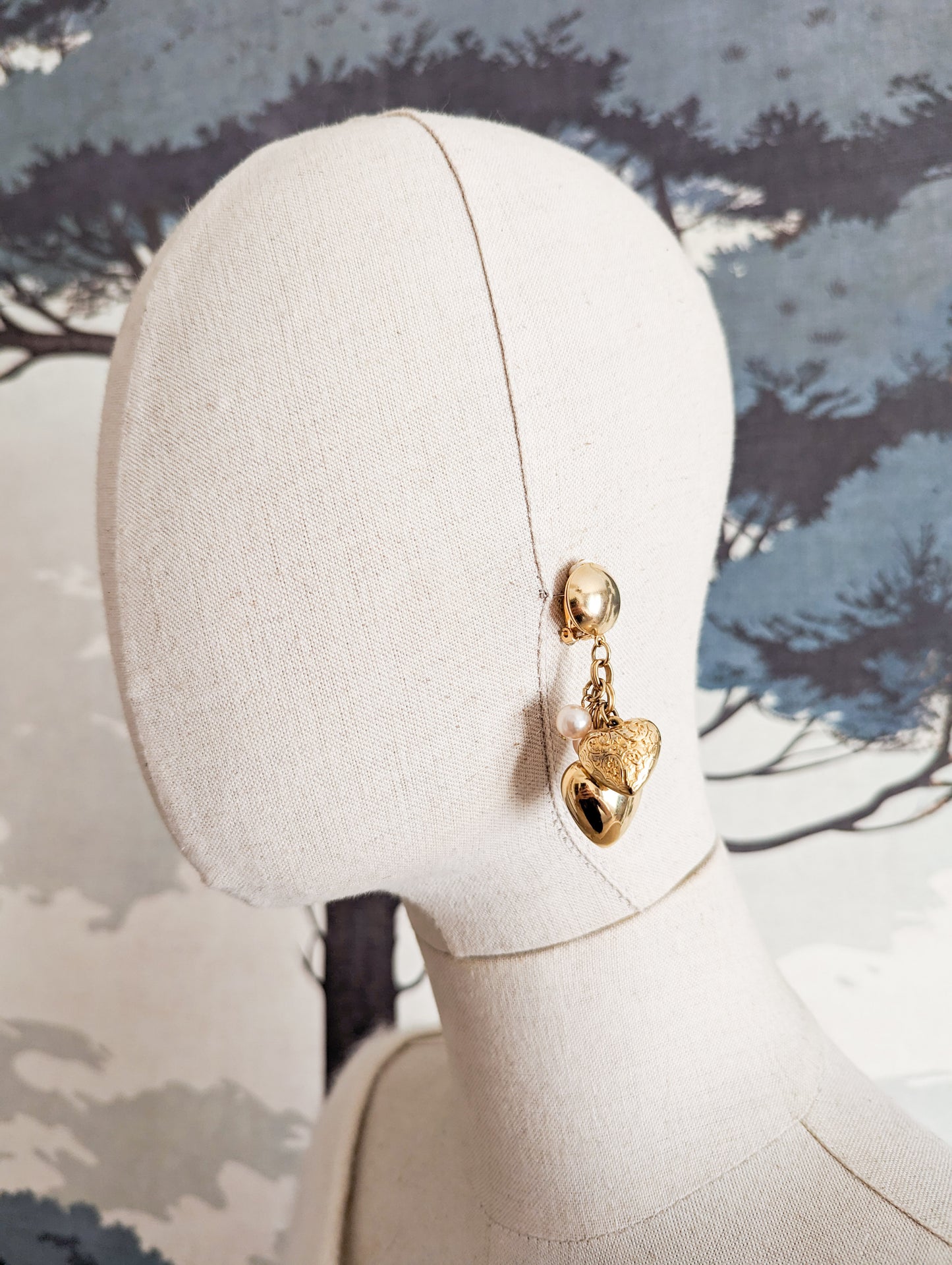 Boucles pampilles cœur