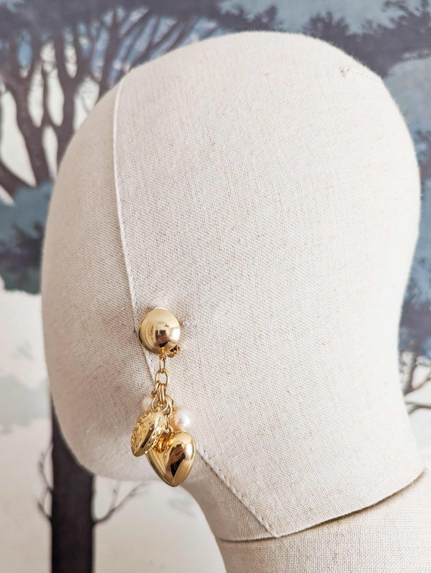 Boucles pampilles cœur