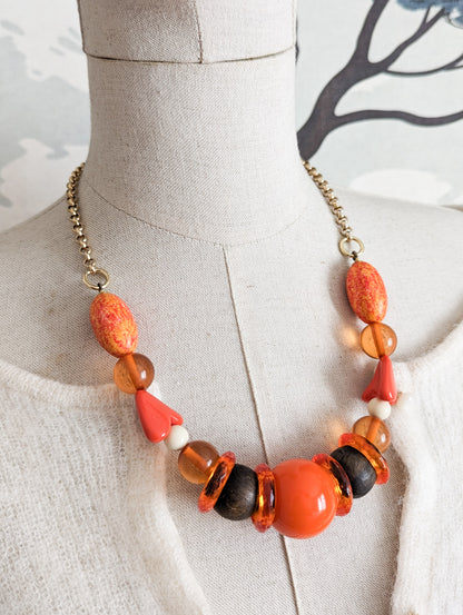 Collier orange