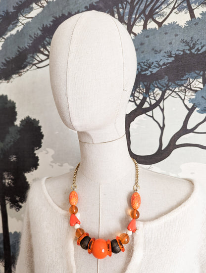 Collier orange