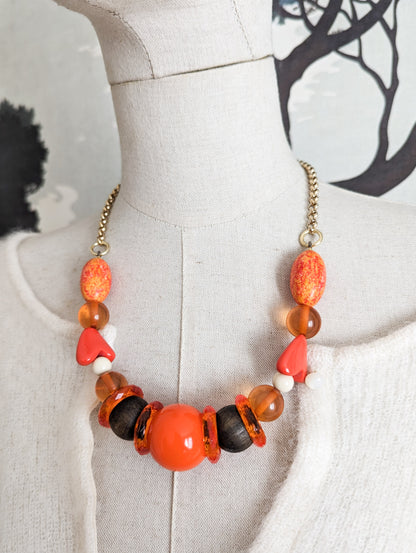Collier orange