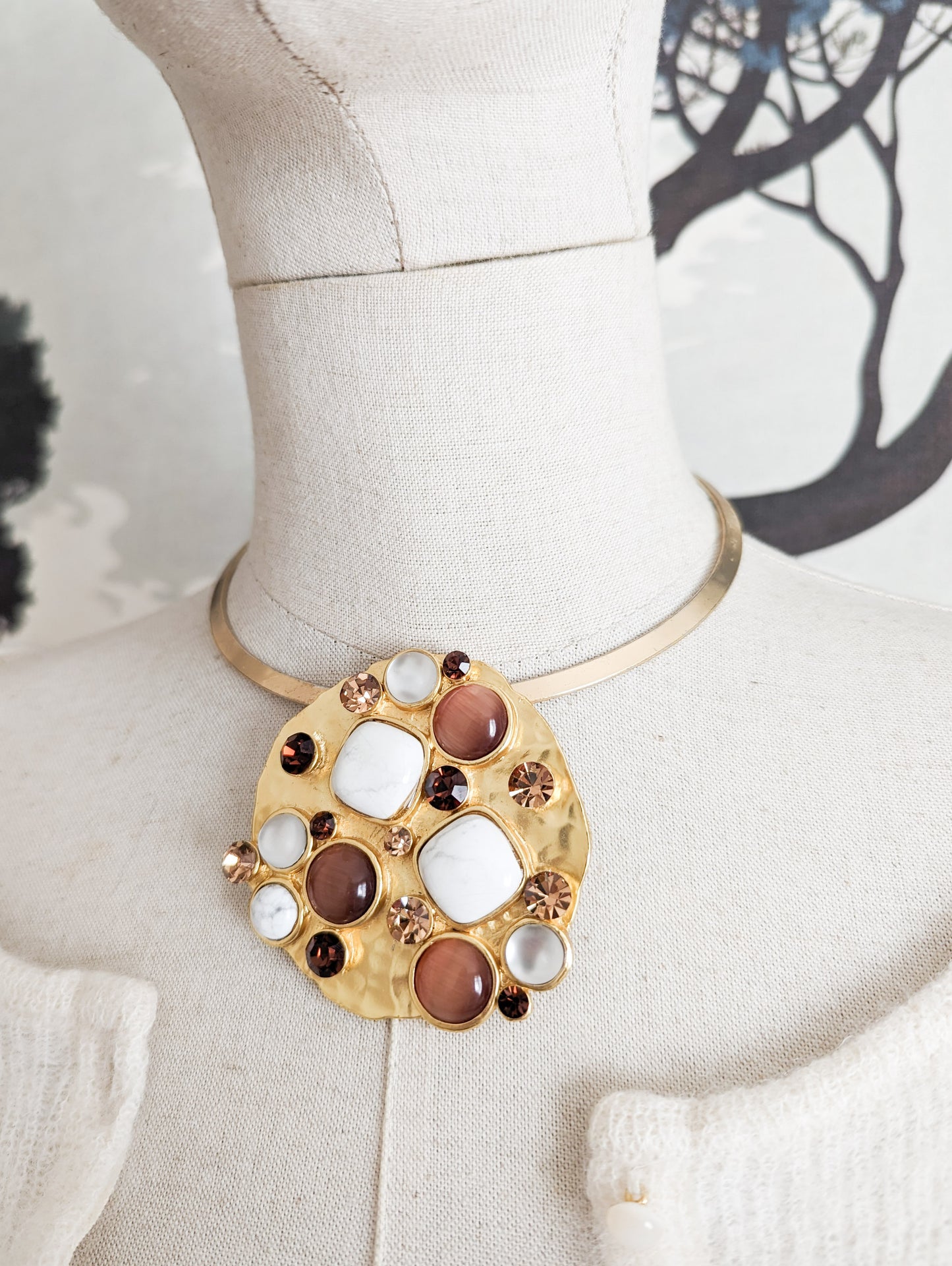 Collier anneau Dolce Vita