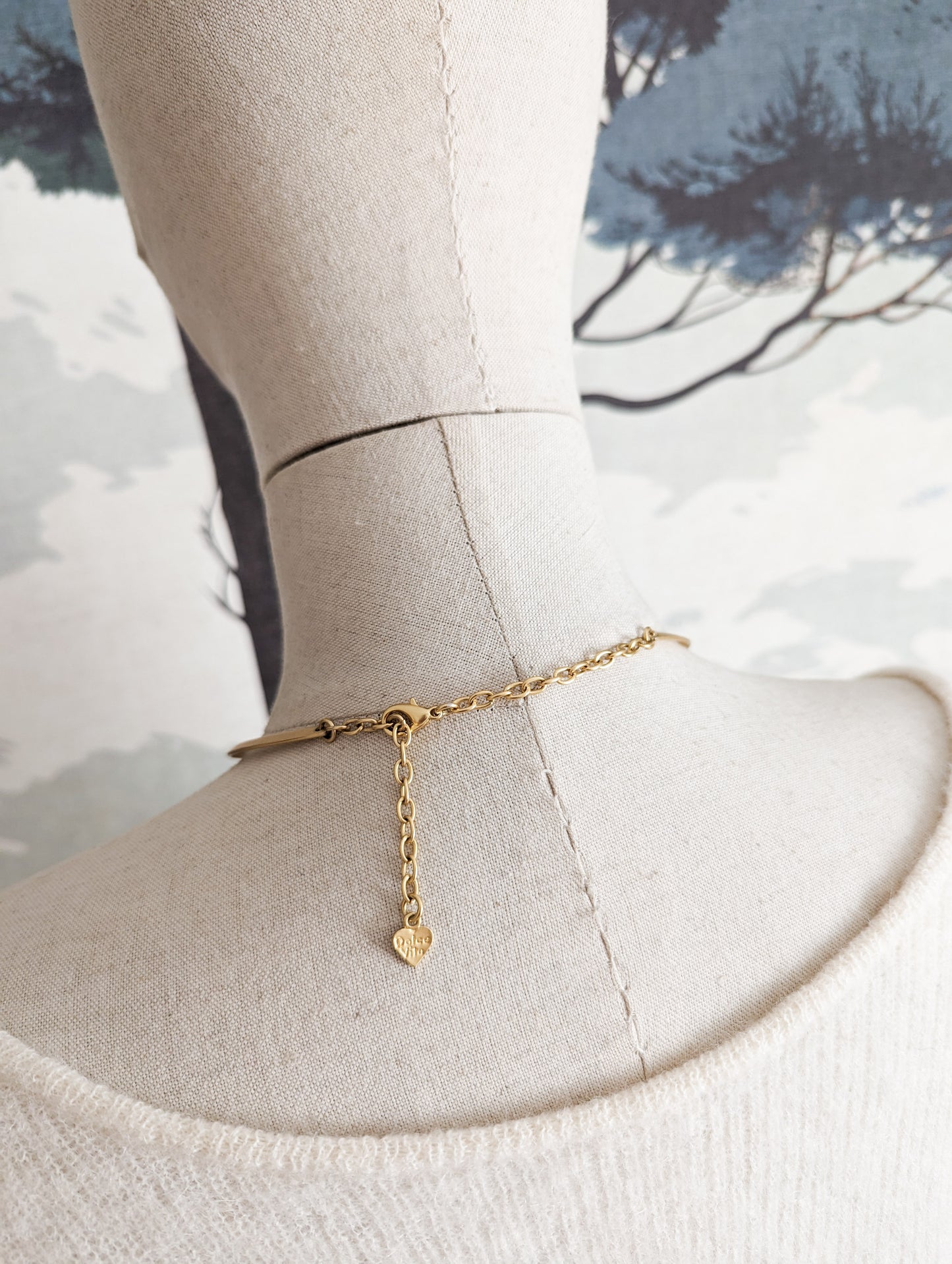 Collier anneau Dolce Vita