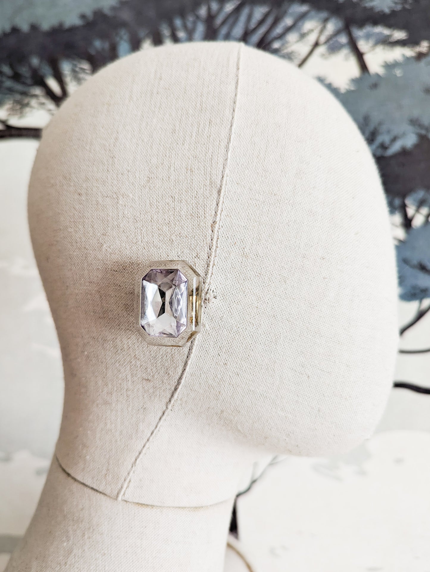 Boucles à clips joyaux