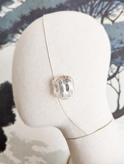 Boucles à clips joyaux