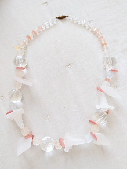 Collier 80's satiné