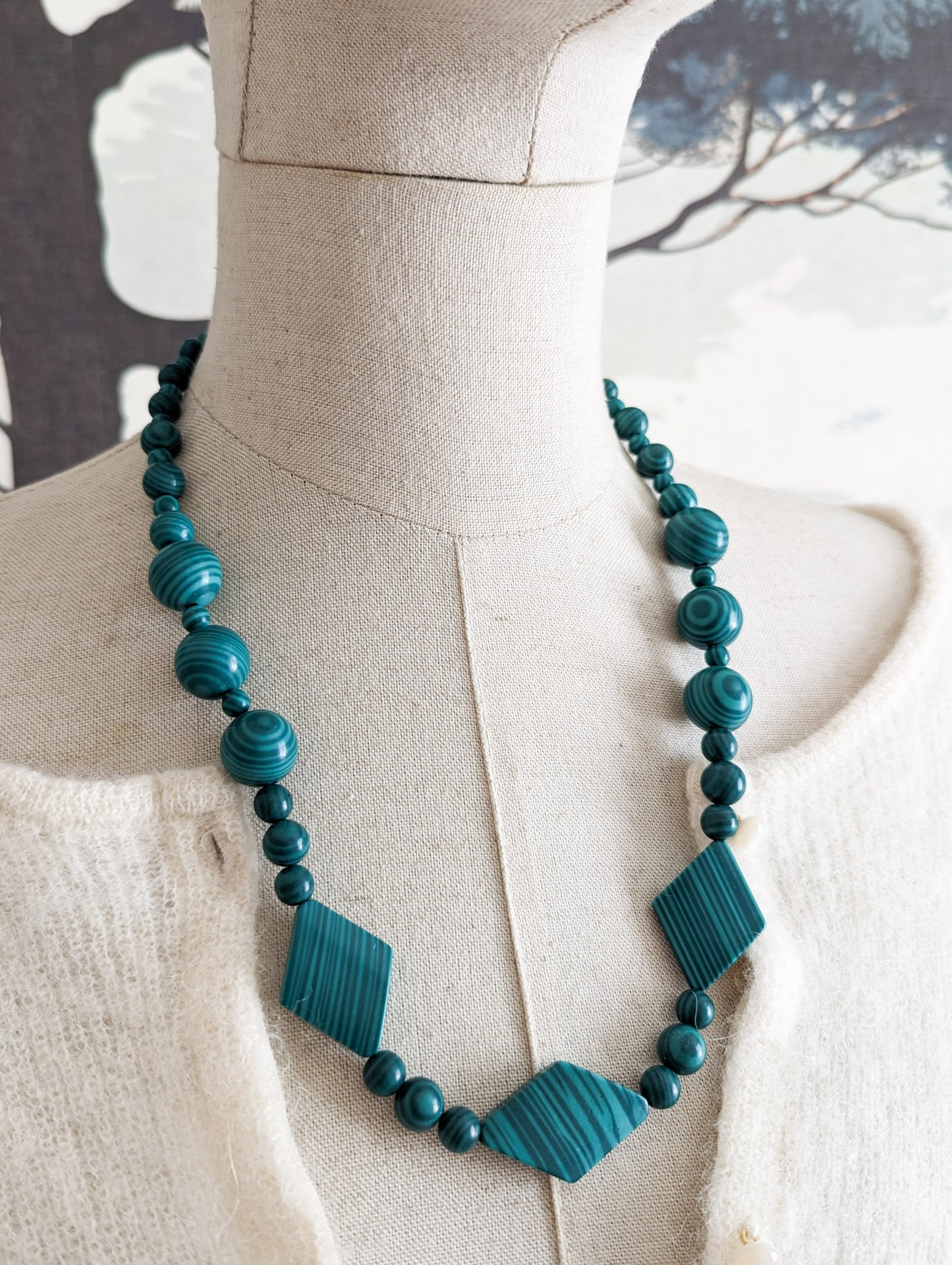 Collier façon Malachite