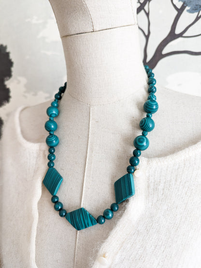Collier façon Malachite