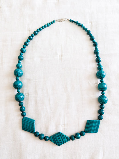 Collier façon Malachite
