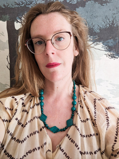 Collier façon Malachite