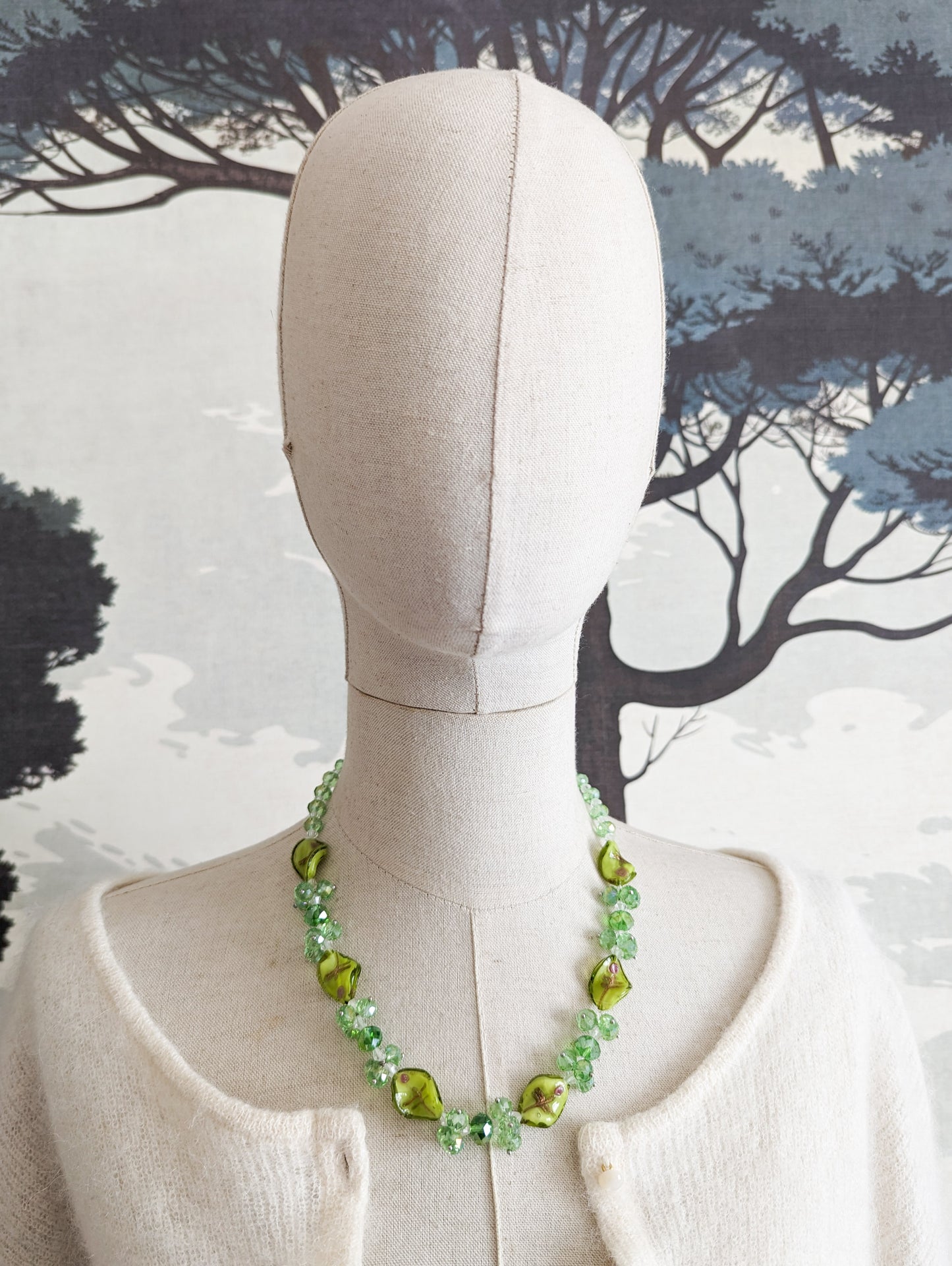 Collier perles Murano