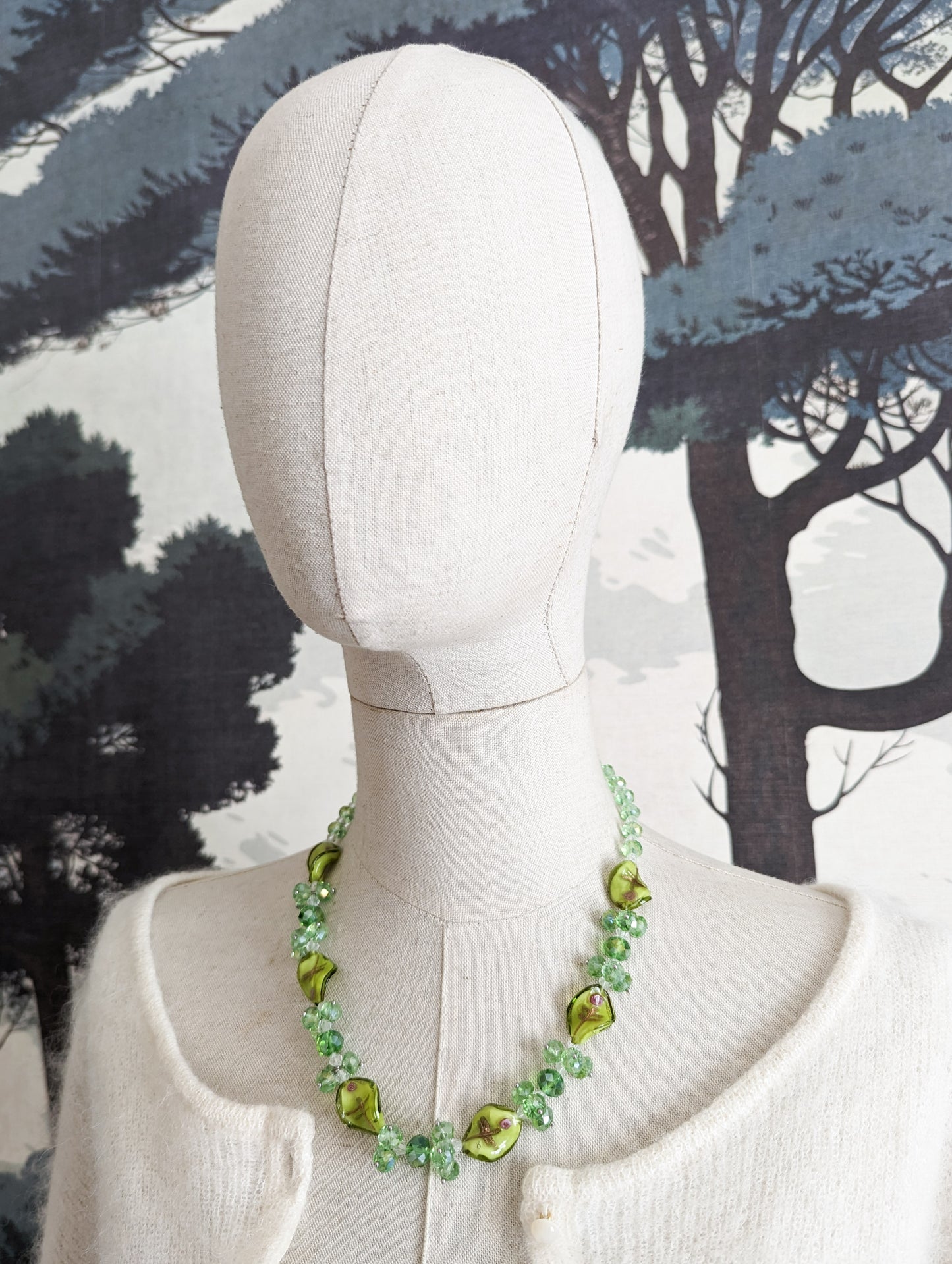 Collier perles Murano