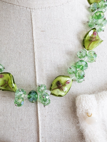 Collier perles Murano