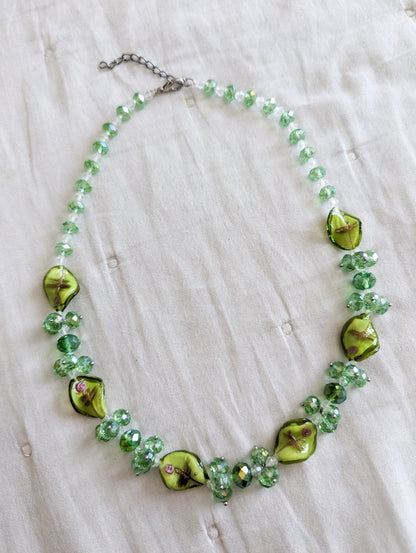 Collier perles Murano