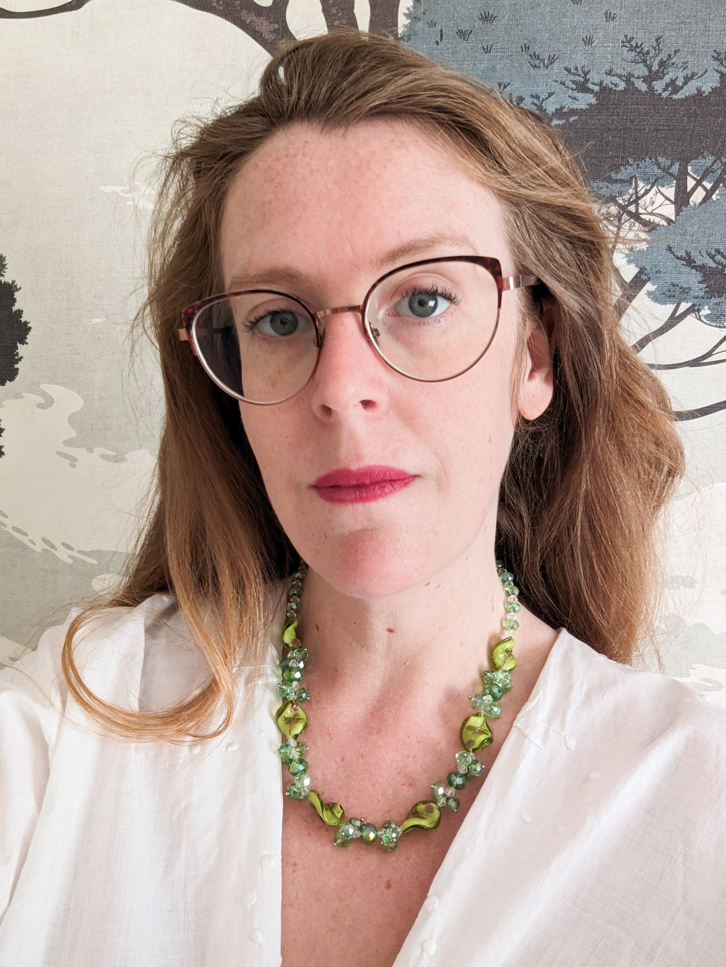 Collier perles Murano