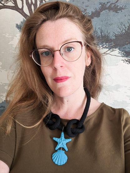 Collier coquillage Byba