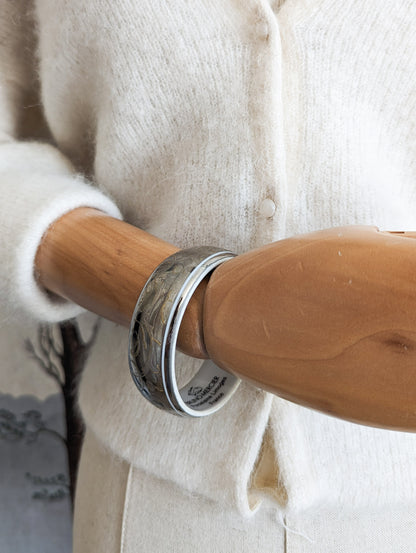 Bracelet argent en Porcelaine