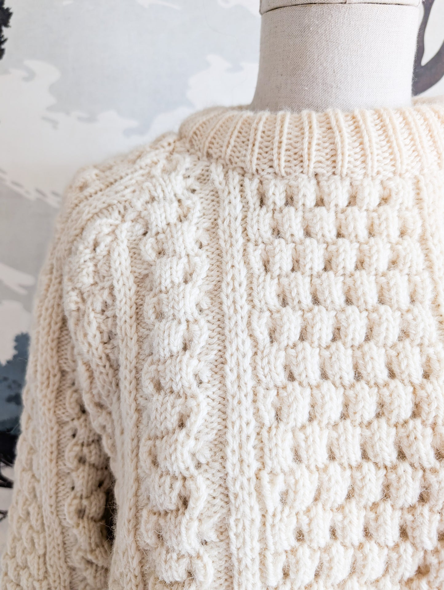 Pull irlandais taille 40