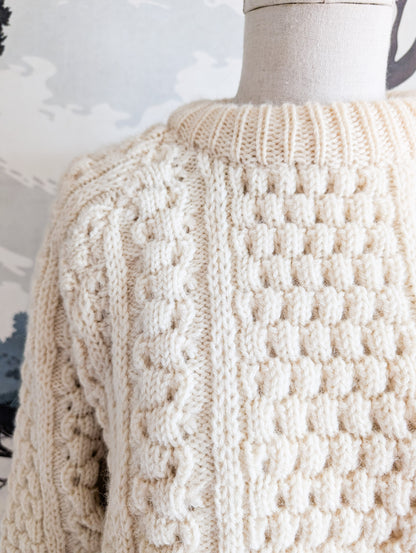 Pull irlandais taille 40