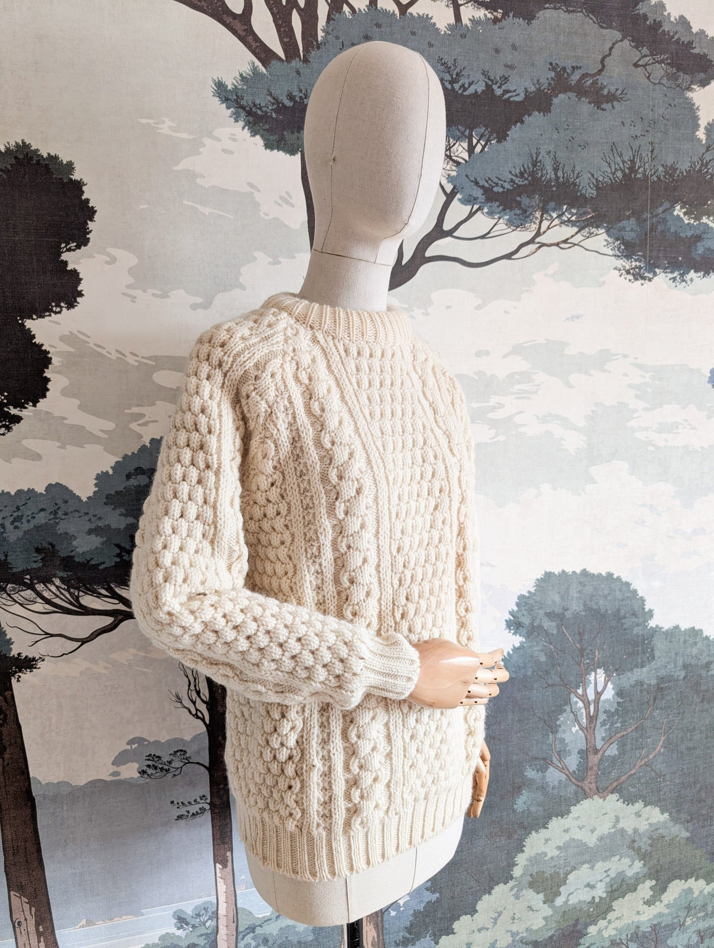 Pull irlandais taille 40