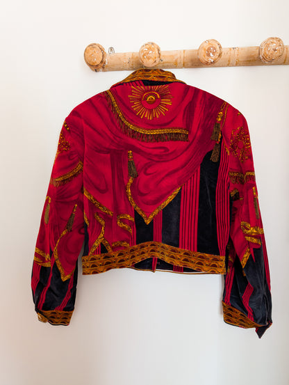 Veste en velours Christian Linares taille 42