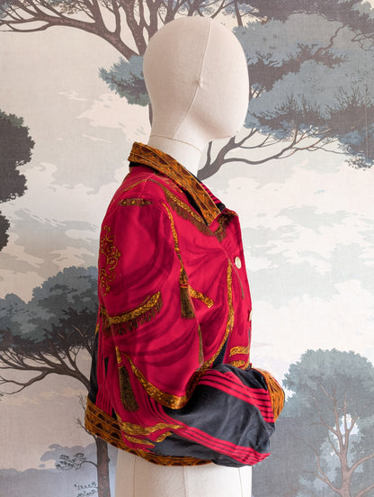 Veste en velours Christian Linares taille 42