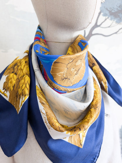 Foulard en soie Montgolfière