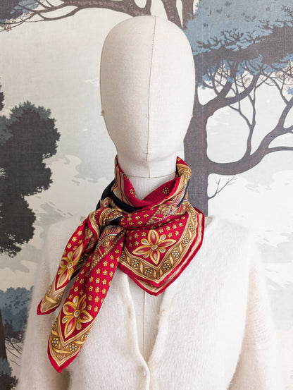 Foulard en soie Lancel