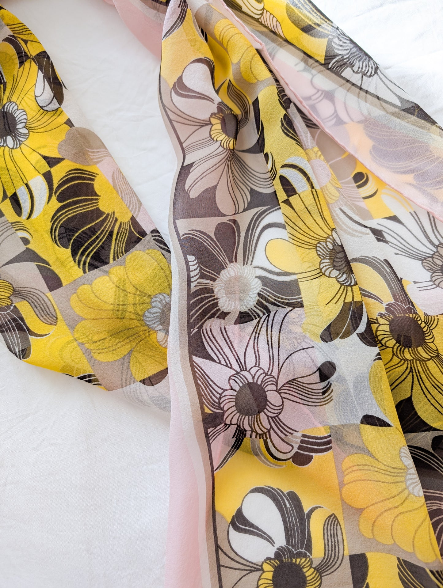 Foulard en soie Celine 70's