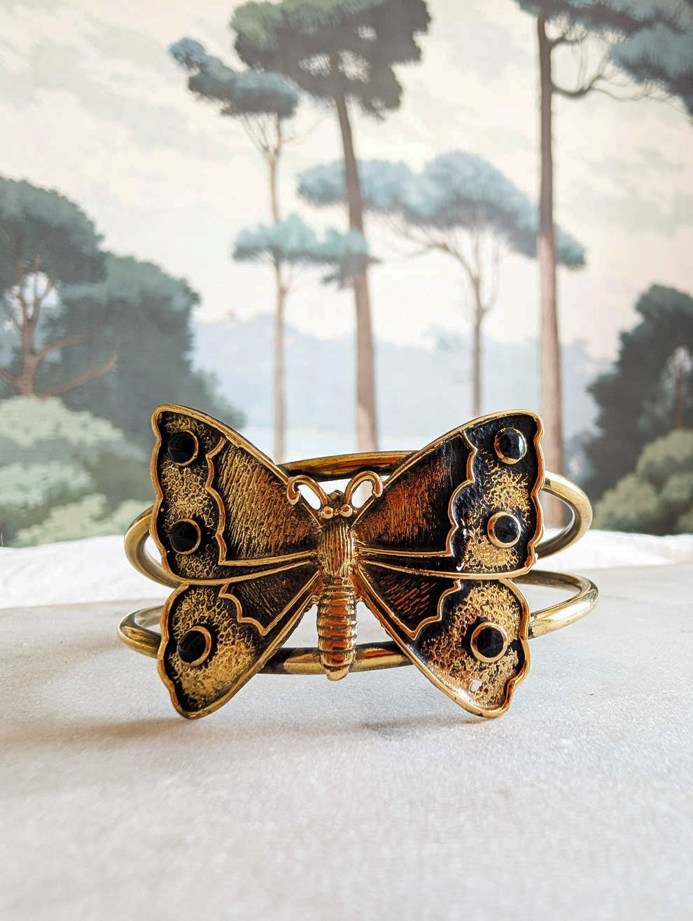 Bracelet papillon Art Nouveau