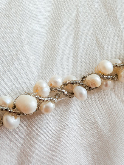 Collier de perles veritables