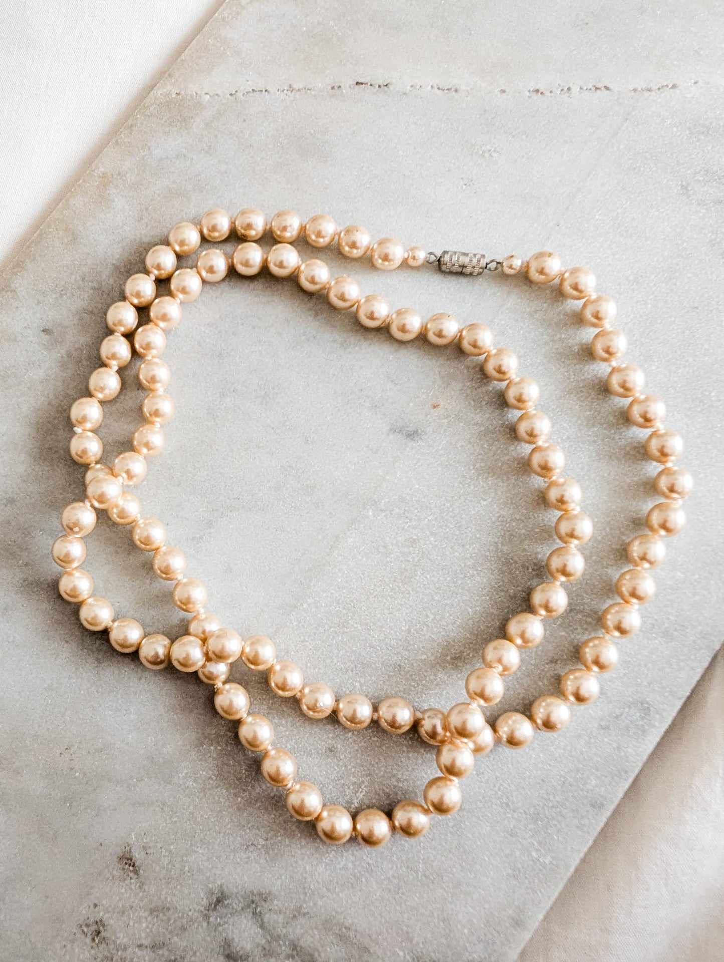 Sautoir de perles 60's