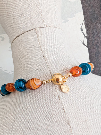 Collier en verre de Murano